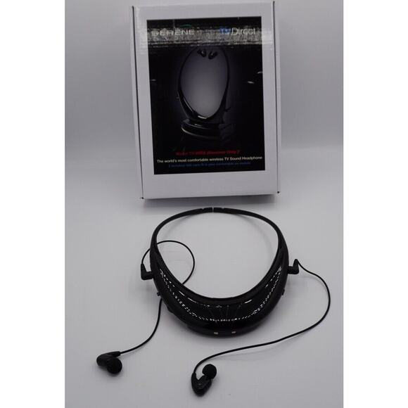 SEREONIC Extra TV Headphones Wireless for Seniors, Receiver Only, 13-100 - Picture 1 of 8